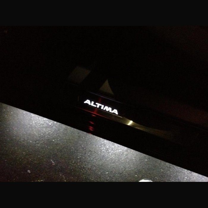 Nissan altima illuminated kick plates #4