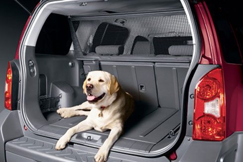 nissan pathfinder dog guard