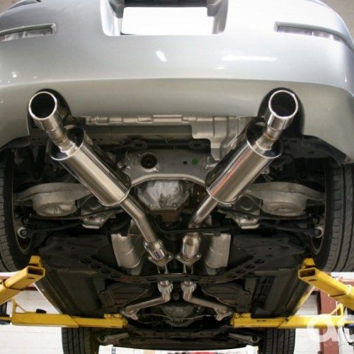 AAM Competition 350Z 2.5″ True Dual Exhaust – Nissan Race Shop